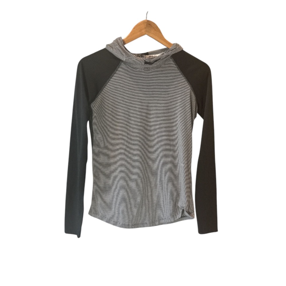Under Armour Striped Hoodie Long Sleeve Athleisure Activewear Women Small